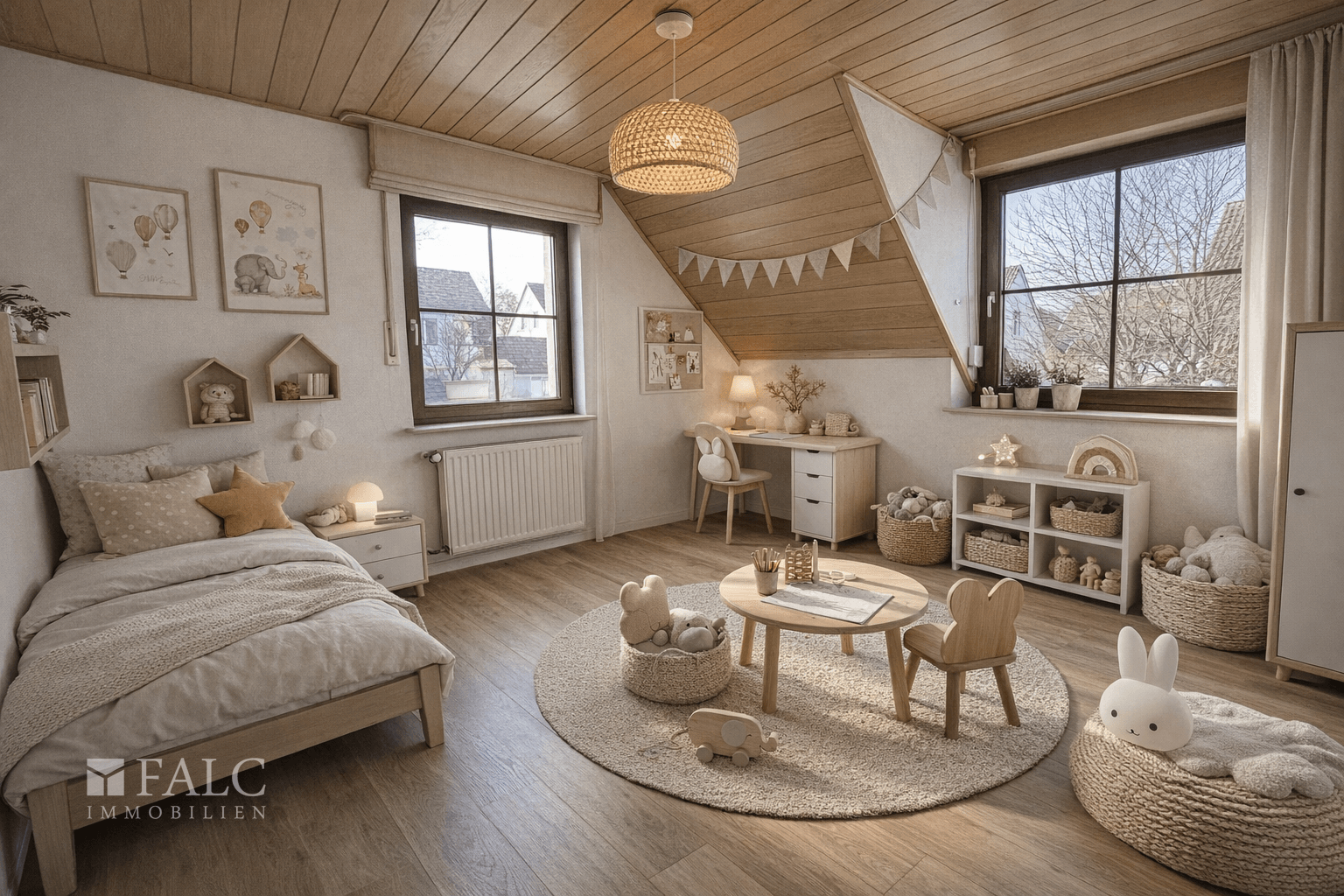 1.OG Büro (KI generiert)